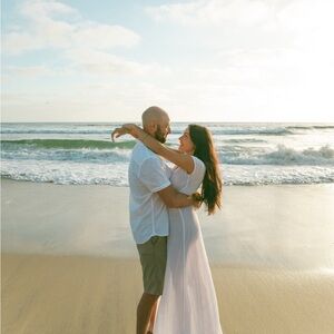 White Twist-Front Maxi Dress - Women